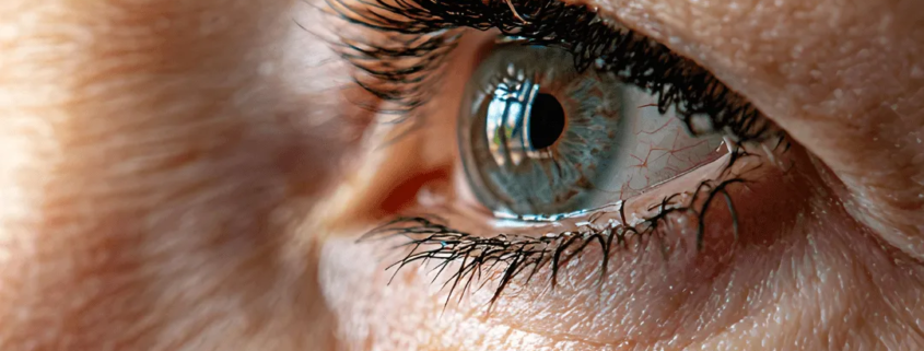 Femme avec des rides de la vallée des larmes envisageant des injections d’acide hyaluronique chez un médecin esthétique à Paris, Docteur Dominique Bellecour