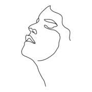 Icône femme visage soins esthétiques Paris traitement médecin esthétique Paris, docteur dominique bellecour