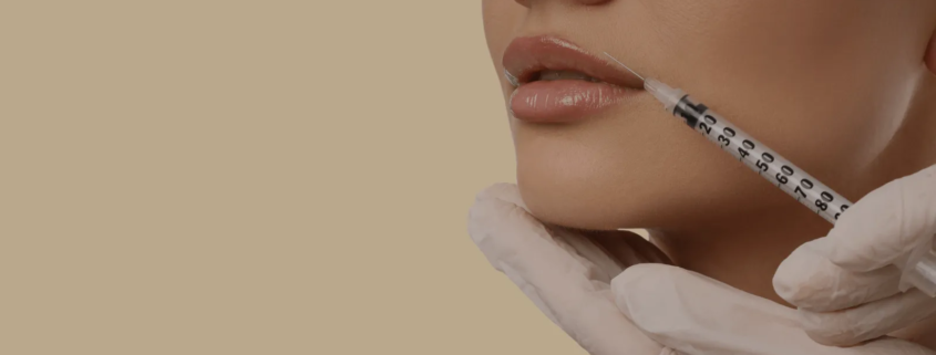 Femme injection acide hyaluronique docteur médecin esthétique Paris Dominique Bellecour