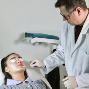 Peeling médical du visage réalisé par le docteur esthétique Paris Dominique Bellecour pour améliorer la qualité de la peau.